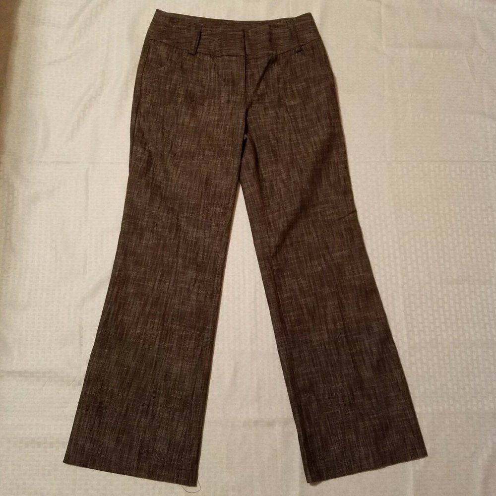 Women's AB Studio Dress Pants ~ Sz 2 ~ Brown